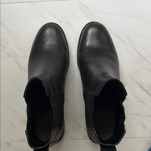 Cole Haan Black Chelsea Boots Leather Ankle